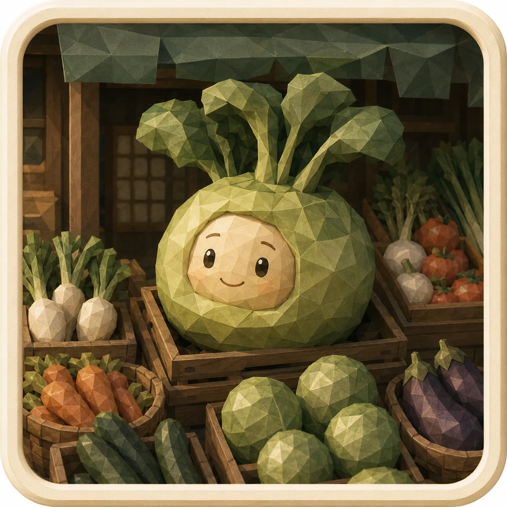 野菜になる
